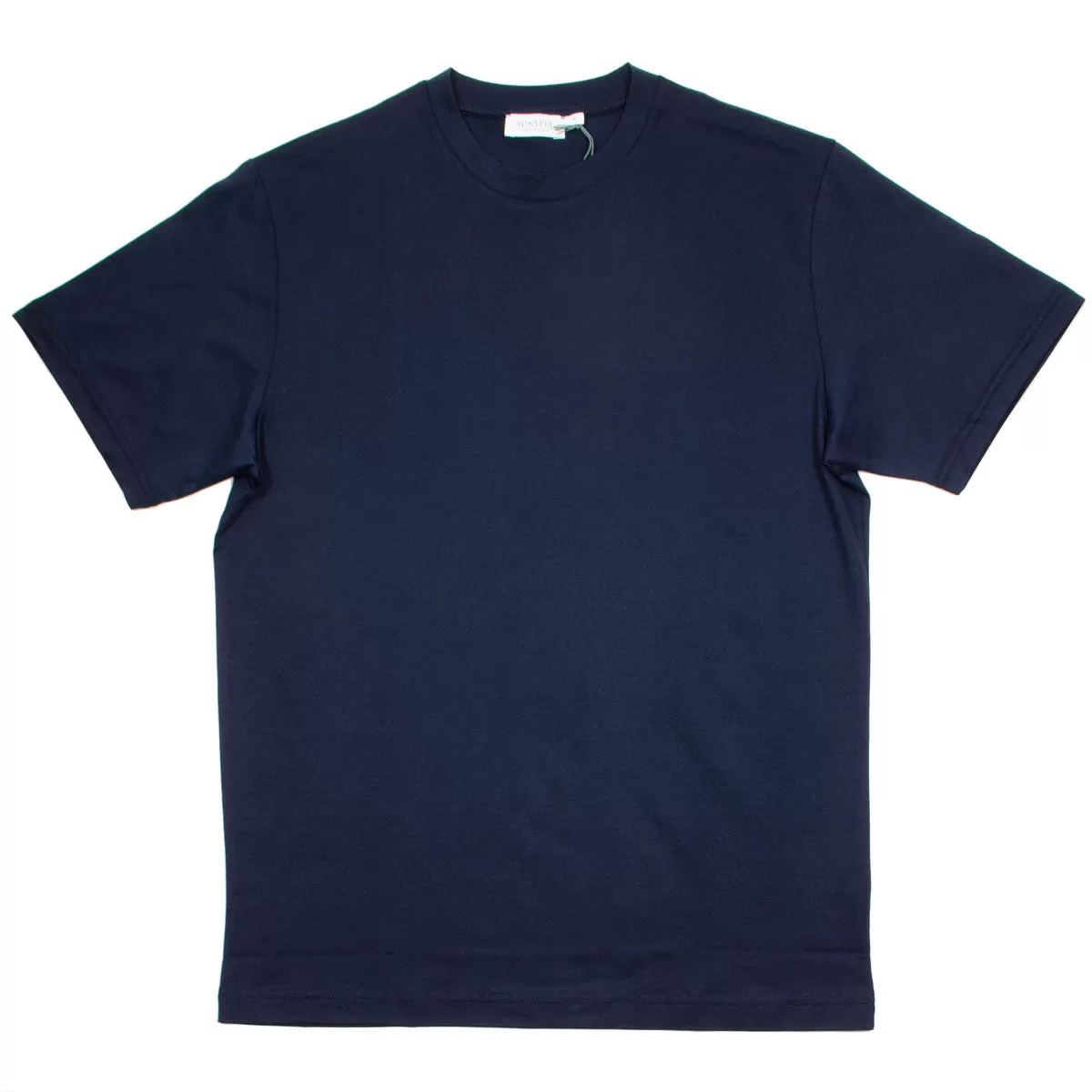 Sunspel - Short Sleeve Riviera Crew Neck T-shirt - Navy