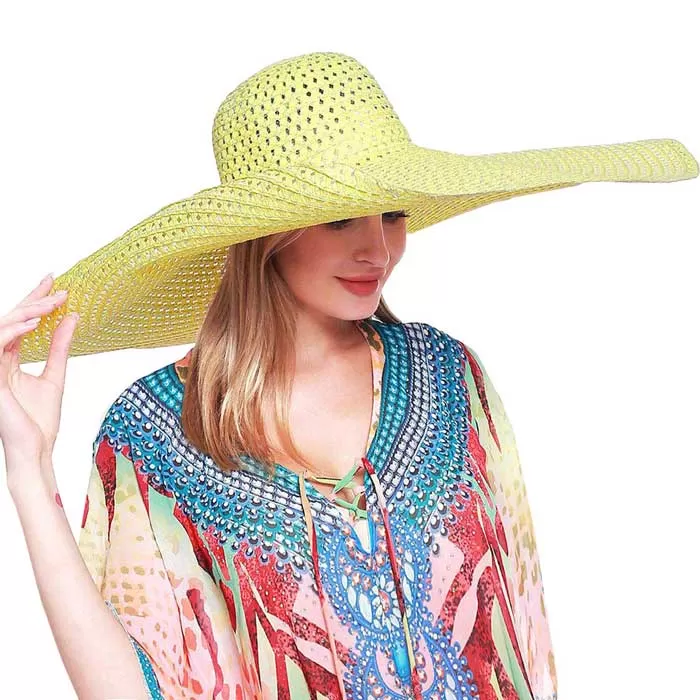 Super Wide Brim Straw Sun Hat