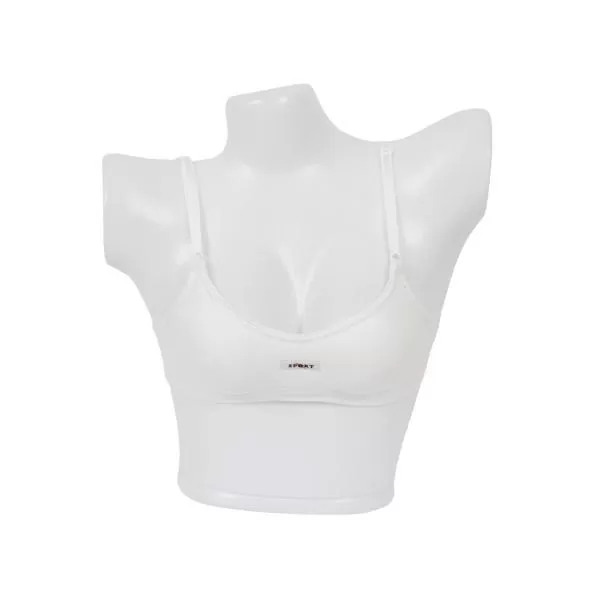 Thailand's Breathable Cotton Bra-White