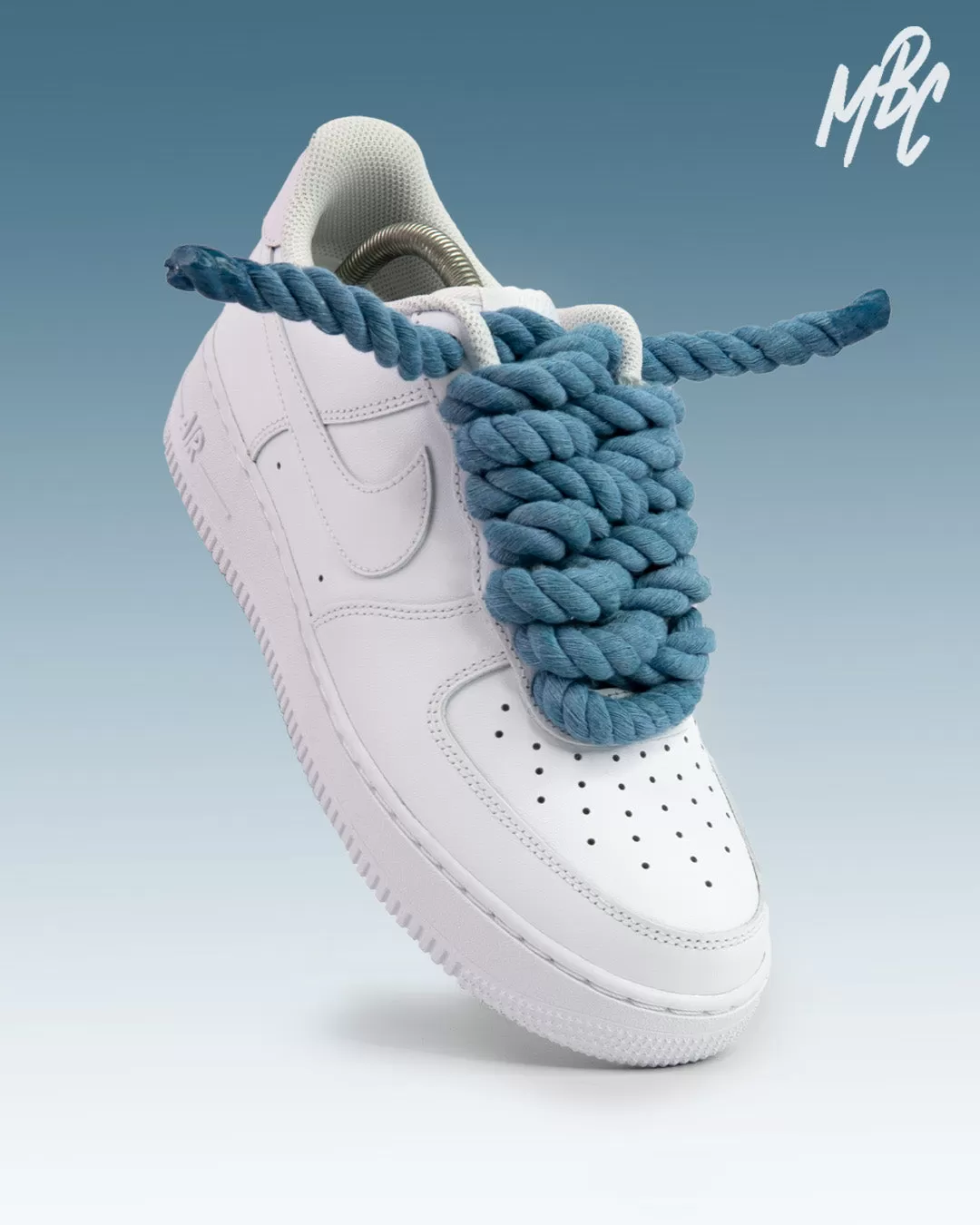 Thicc Laces - White Air Force 1 Custom