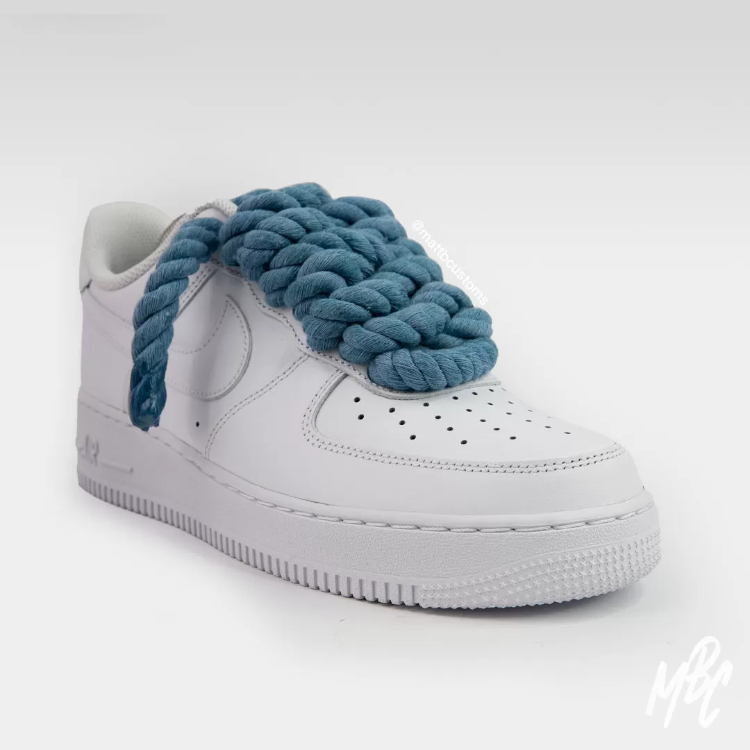 Thicc Laces - White Air Force 1 Custom