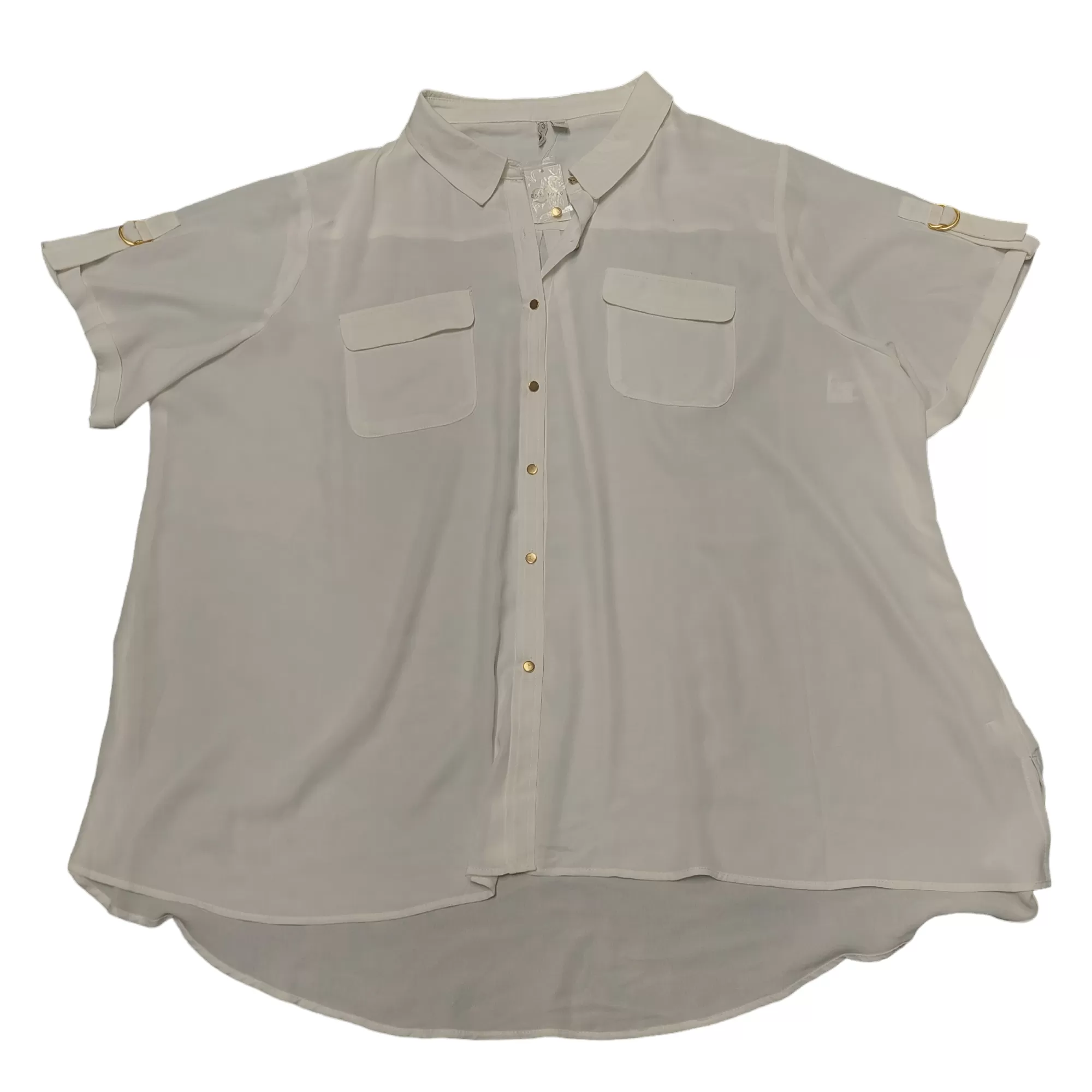 Top Short Sleeve By Cato  Size: 4x