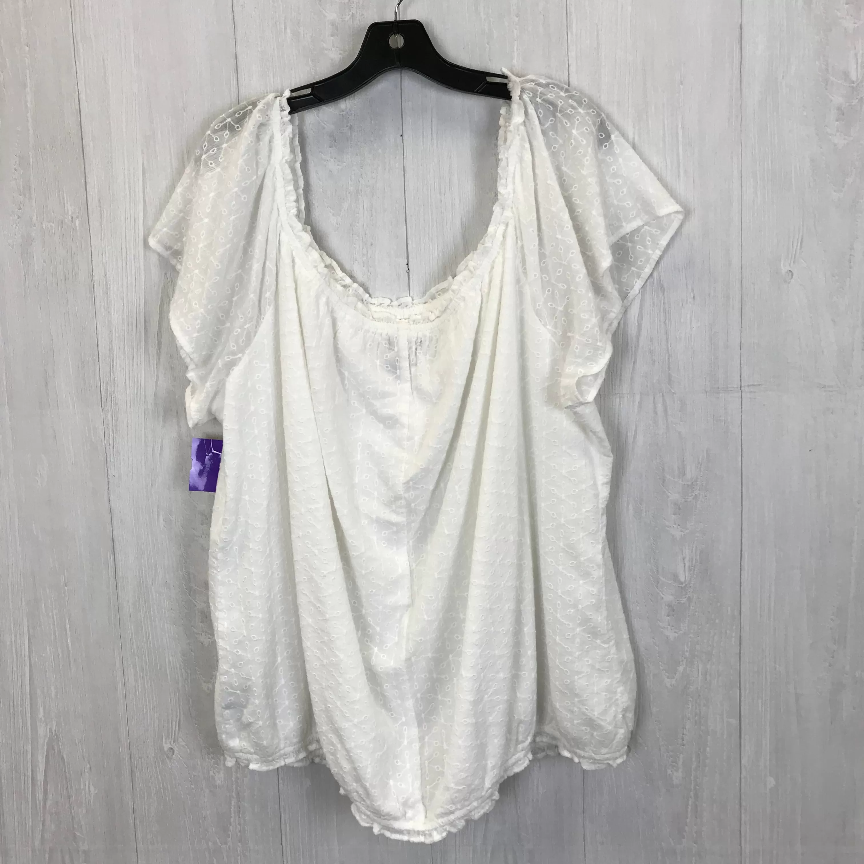 Top Short Sleeve By Lane Bryant  Size: 4XL