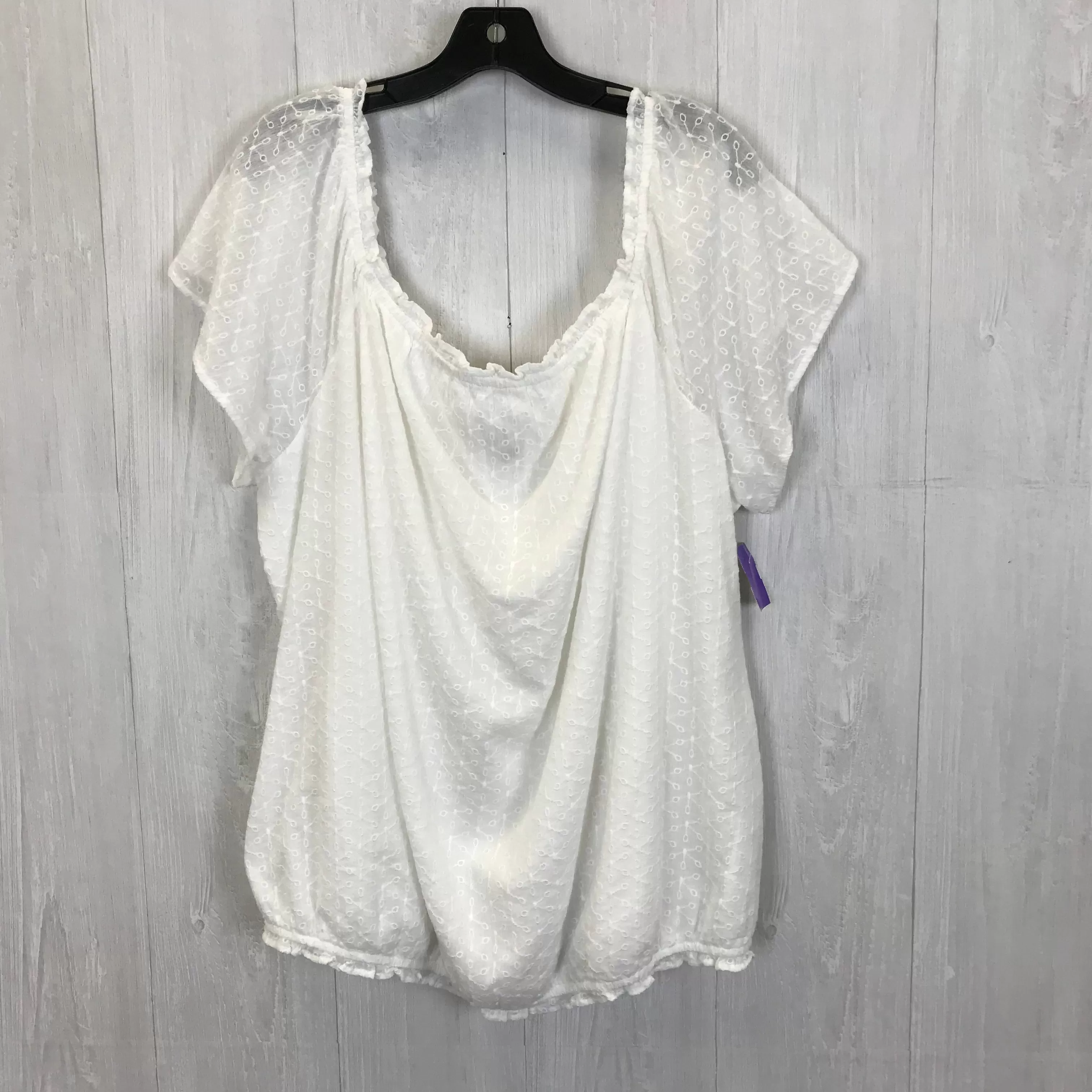 Top Short Sleeve By Lane Bryant  Size: 4XL