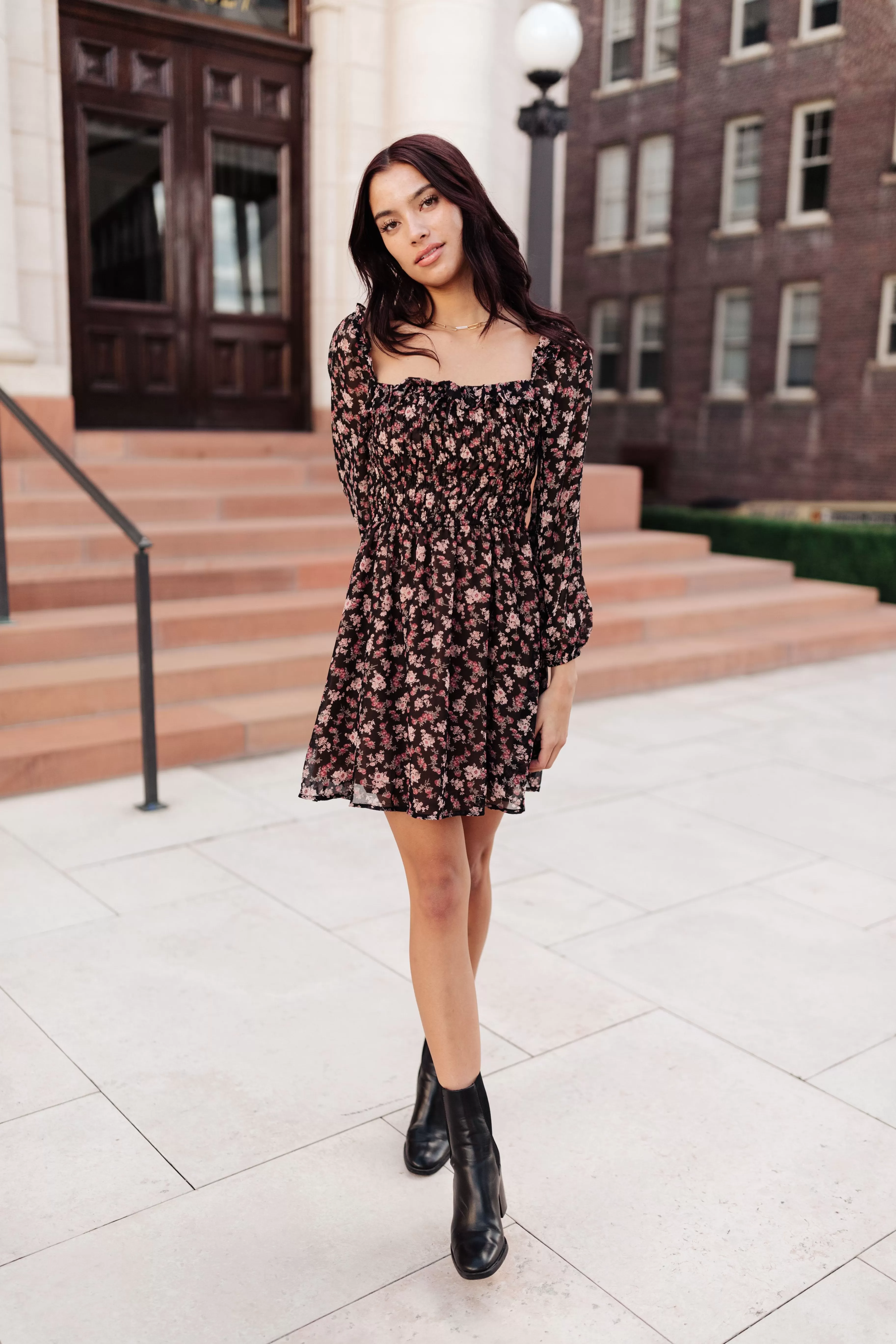 Vivienne Floral Mini Dress