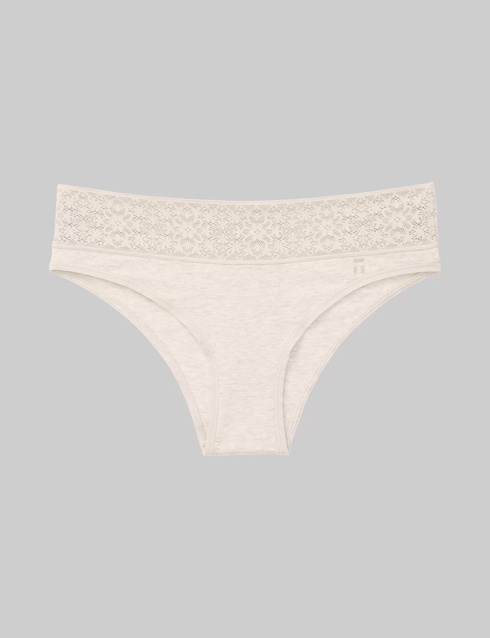 Women's Cool Cotton Cheeky, Lace Waist