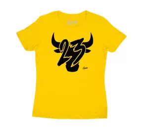 Womens University Gold 9 Shirt - Toro - Gold